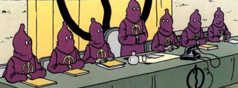 Les Audiominati recevant un nouvel audiophile.