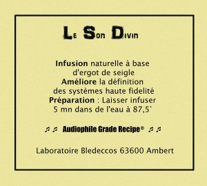 Le produit le plus populaire du laboratoire Bledeccos : un infusion étonnamment efficace...