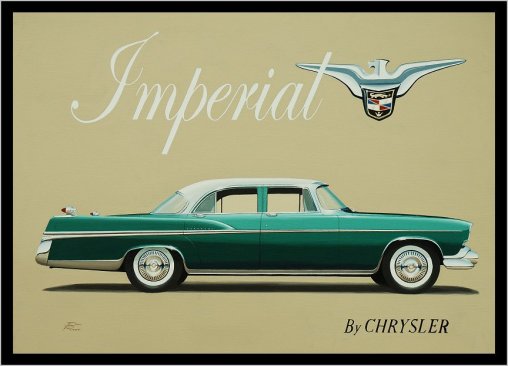 La Chrysler Imperial fut parmi les premières à recevoir la transmission Torqueflite en 1956.