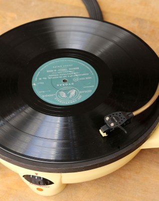 Nous avons aussi essayé la Krampouz avec les galettes (de blé) noires. Attention au réglage de température!