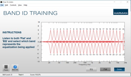 On écoute EQ ou Flat et on choisit le numéro de la courbe utilisé. Mais c'est moins simple.