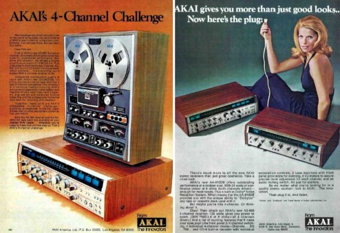 Une publicité Akai
