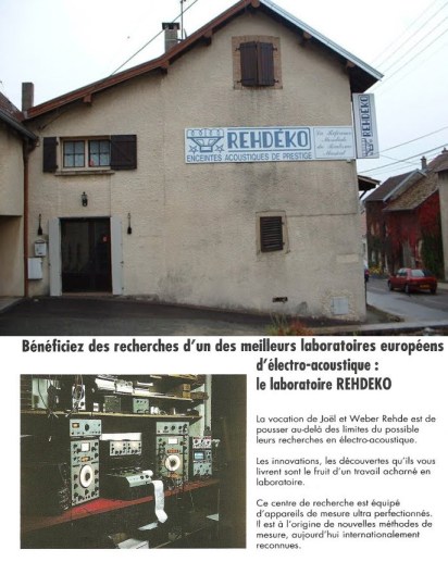 Le locaux et l'équipement très high-tech du laboratoire, usine et magasin Rehdeko.